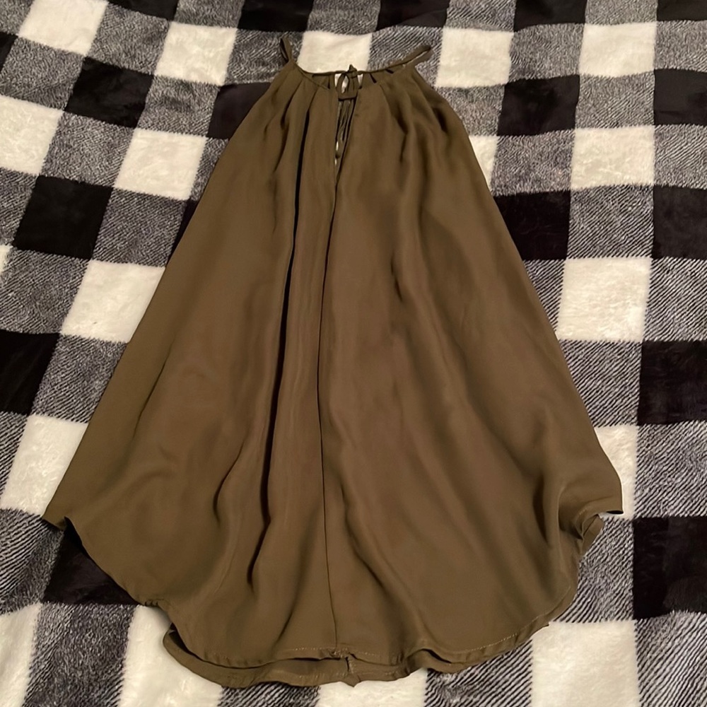 Forest Green Slip Tank Top
